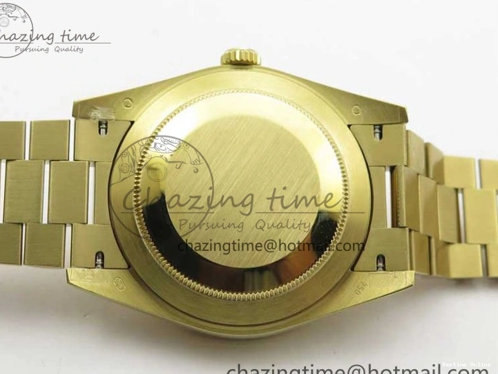 0116 Day-Date 40mm 228239 BP New Dial Version 904 YG Silver Roman Markers Dial on SS President Bracelet A Popular 2806